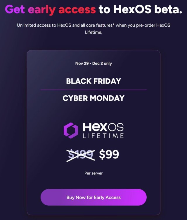 HexOS - Early Access Black Fridat offer - 2024 - 01.jpg